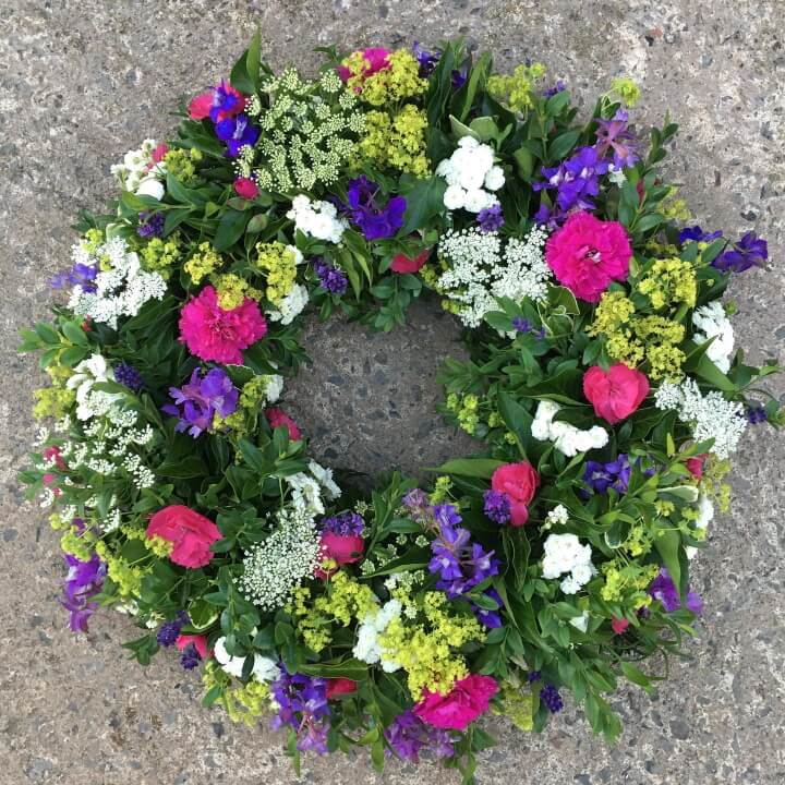 Farewell funeral flowers