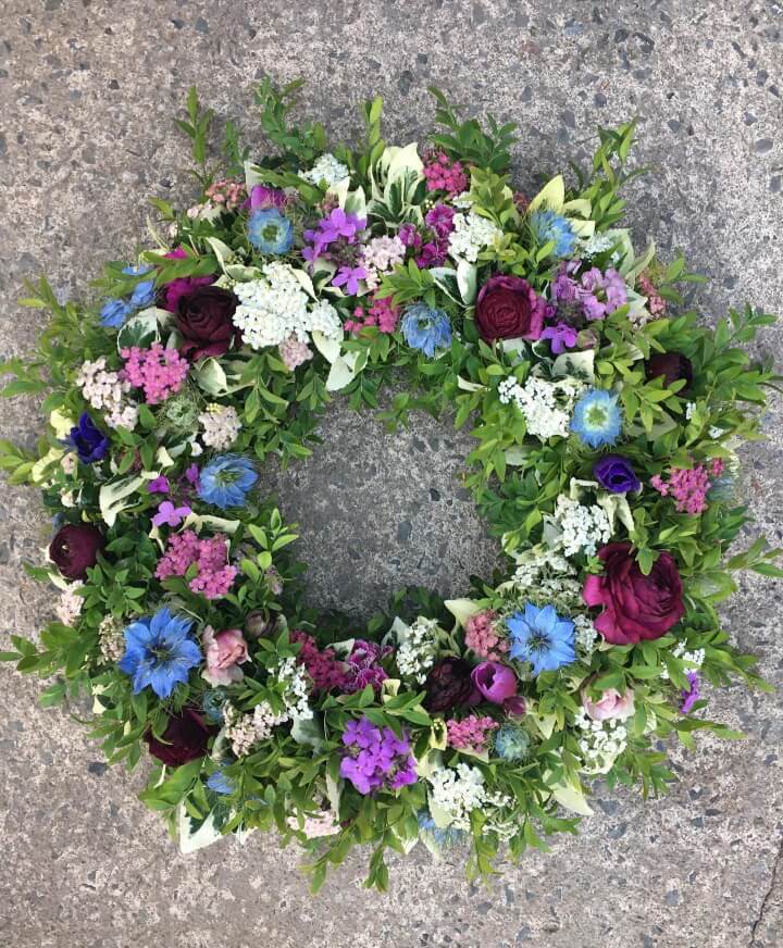 Farewell funeral flowers